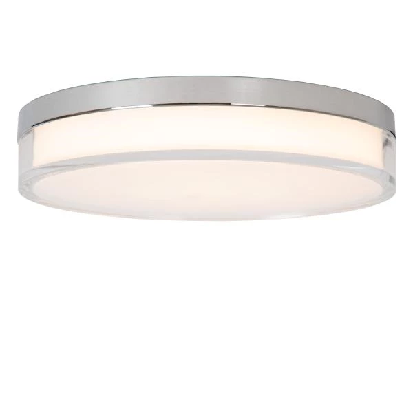 Lucide PLANO - Plafonnier Intérieur/Extérieur - Ø 28 cm - LED Dim. - CCT - 1x16W 2700K/4000K - IP44 - Opalin - détail 1